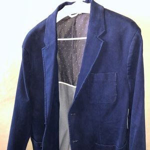 Old Navy Button up Blazer Jacket Blue